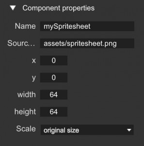 spritesheet-component-inspector
